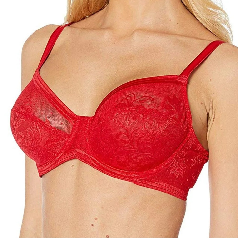 Wacoal Net Effext Red Bra 38DD 851340